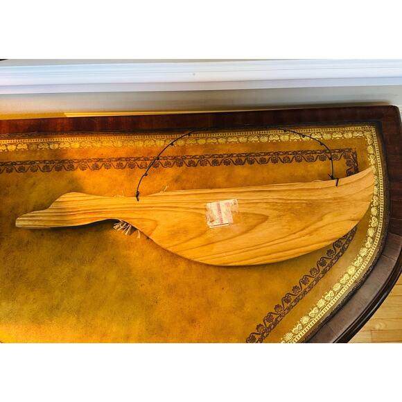 Carved Wood Mallard Duck Goose Farmhouse Cottagecore Wall Decor - Picture 6 of 6